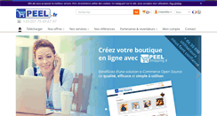 Desktop Screenshot of peel.fr